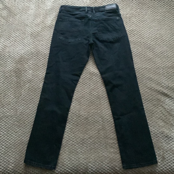 Black Jack-X Slim Straight Stretch Jeans - Picture 2 of 6